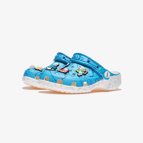 Crocs Classic Clog The Smurfs (Kids) - 210821-90H - Picture 1 of 5
